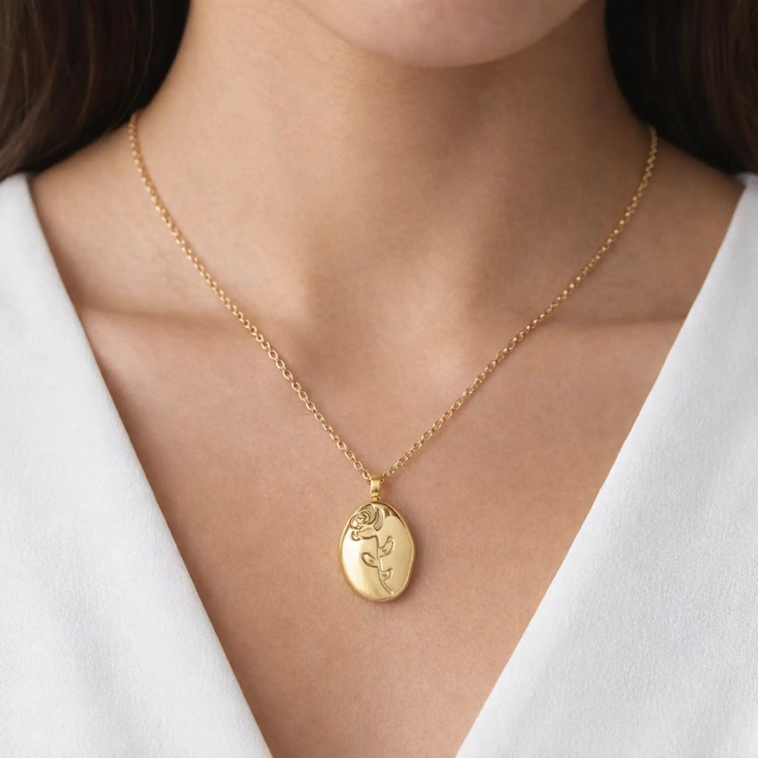 best minimalist everyday necklaces for women India 2026 gold plated anti-tarnish YUBIRAA