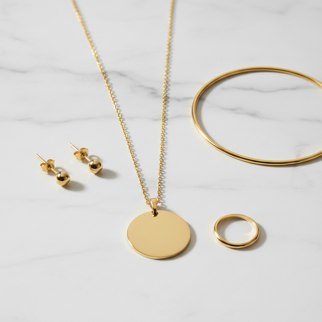 Office Wear Jewellery for Women India — Anti-Tarnish Gold Earrings, Rings & Bracelets | YUBIRAA