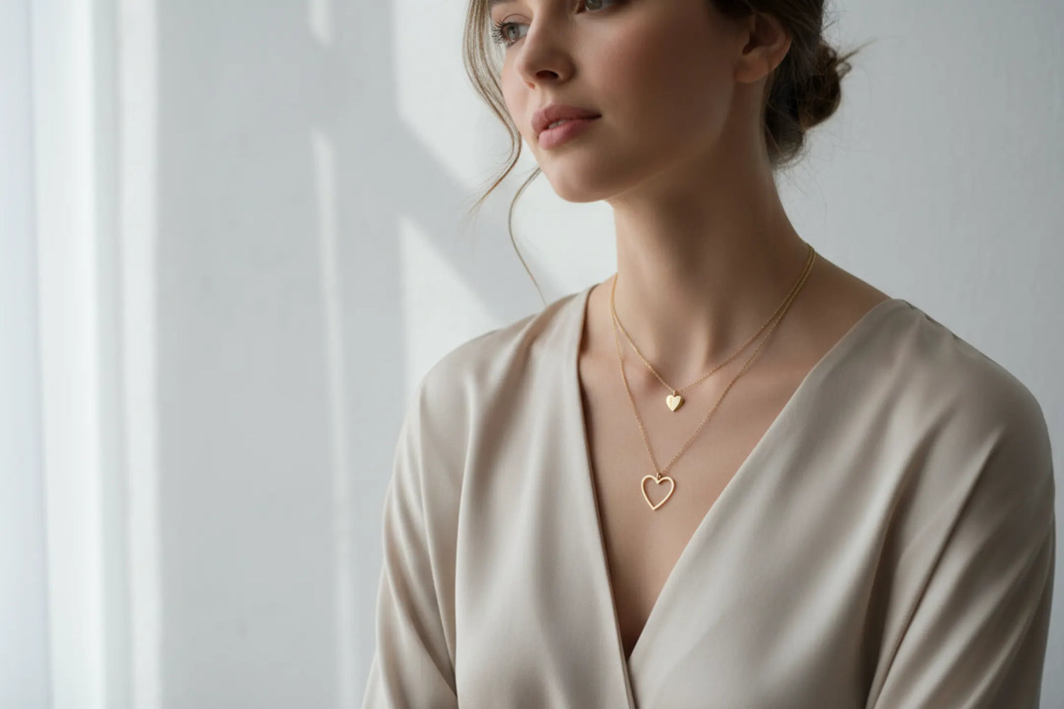 Double Layered Necklace for Women